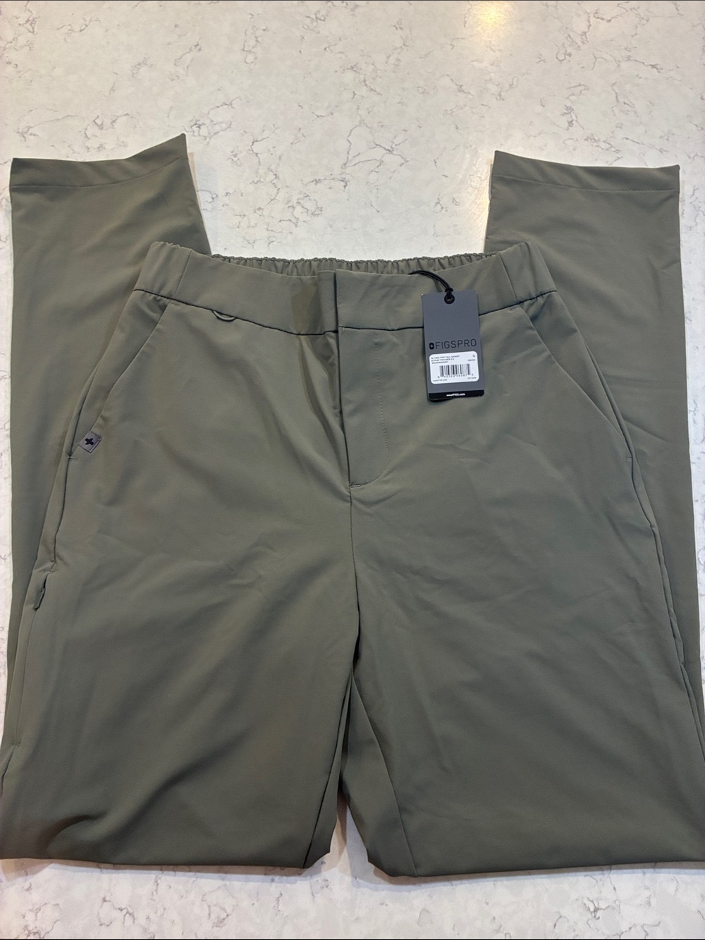 Figs Women’s Pro Tall Skinny Scrub Trousers 2.0 Small— Olive
